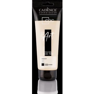 Cadence PR-036 Tıtan Buff 120 ml Proart Heavy Body Akrilik Boya