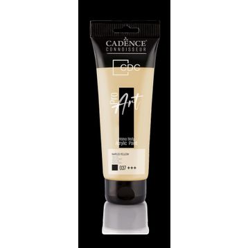 Cadence PR-037 Napoli Sarı 120 ml Proart Heavy Body Akrilik Boya