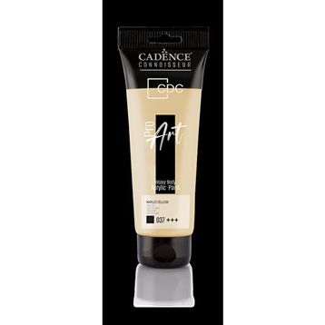 Cadence PR-037 Napoli Sarı 120 ml Proart Heavy Body Akrilik Boya