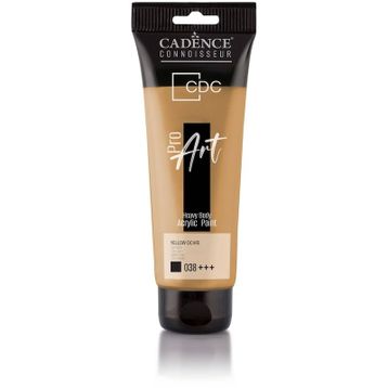 Cadence PR-038 Sarı Hardal 120 ml Proart Heavy Body Akrilik Boya