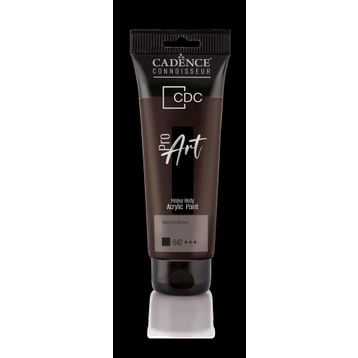 Cadence PR-042 Vandike Kahverengi 120 ml Proart Heavy Body Akrilik Boya