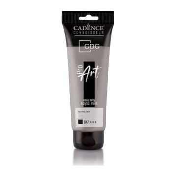 Cadence PR-047 Doğal Gri 120 ml Proart Heavy Body Akrilik Boya