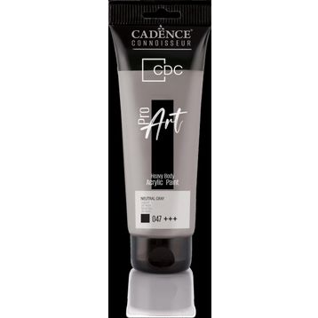 Cadence PR-047 Doğal Gri 120 ml Proart Heavy Body Akrilik Boya