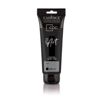Cadence PR-049 Siyah 120 ml Proart Heavy Body Akrilik Boya