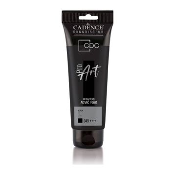 Cadence PR-049 Siyah 120 ml Proart Heavy Body Akrilik Boya