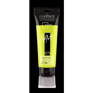 Cadence PR-059 Fosforlu Sarı 120 ml Proart Heavy Body Akrilik Boya
