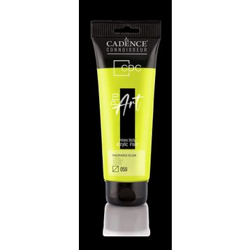 Cadence PR-059 Fosforlu Sarı 120 ml Proart Heavy Body Akrilik Boya