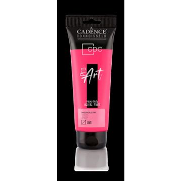 Cadence PR-061 Fosforlu Pembe 120 ml Proart Heavy Body Akrilik Boya
