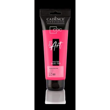 Cadence PR-061 Fosforlu Pembe 120 ml Proart Heavy Body Akrilik Boya