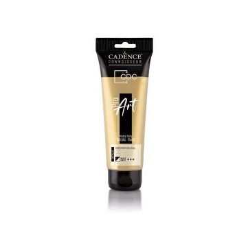 Cadence PRD-501 Beyaz Altın 120 ml Proart Heavy Body Metalik Ultra Parlak Akrilik Boya