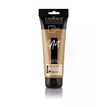 Cadence PRD-503 Antik Altın 120 ml Proart Heavy Body Metalik Ultra Parlak Akrilik Boya