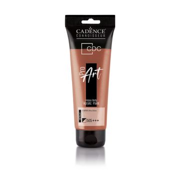 Cadence PRD-505 Bakır 120 ml Proart Heavy Body Metalik Ultra Parlak Akrilik Boya