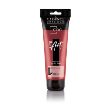 Cadence PRD-506 Dora Kırmızı 120 ml Proart Heavy Body Metalik Ultra Parlak Akrilik Boya