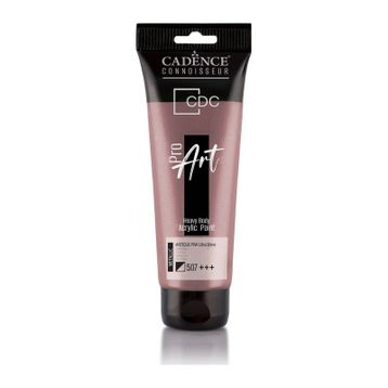 Cadence PRD-507 Antik Pembe 120 ml Proart Heavy Body Metalik Ultra Parlak Akrilik Boya