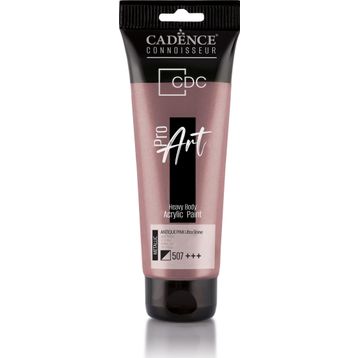 Cadence PRD-507 Antik Pembe 120 ml Proart Heavy Body Metalik Ultra Parlak Akrilik Boya