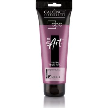 Cadence PRD-508 Siklamen 120 ml Proart Heavy Body Metalik Ultra Parlak Akrilik Boya