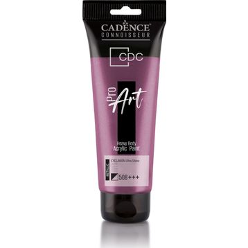Cadence PRD-508 Siklamen 120 ml Proart Heavy Body Metalik Ultra Parlak Akrilik Boya