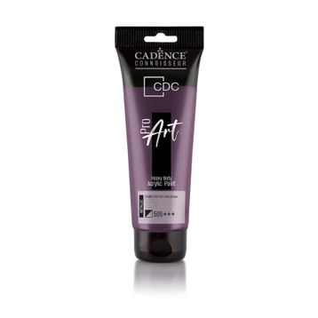 Cadence PRD-509 Koyu Orkide 120 ml Proart Heavy Body Metalik Ultra Parlak Akrilik Boya