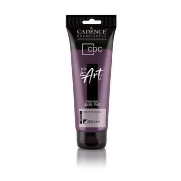 Cadence PRD-509 Koyu Orkide 120 ml Proart Heavy Body Metalik Ultra Parlak Akrilik Boya