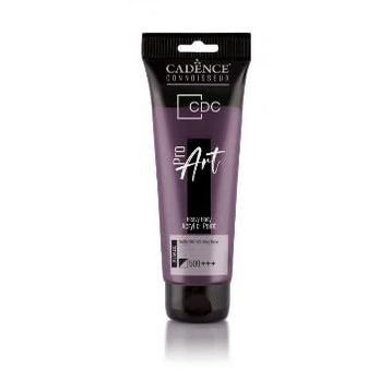 Cadence PRD-509 Koyu Orkide 120 ml Proart Heavy Body Metalik Ultra Parlak Akrilik Boya