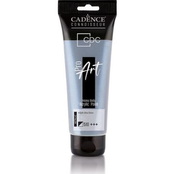 Cadence PRD-510 Aqua 120 ml Proart Heavy Body Metalik Ultra Parlak Akrilik Boya