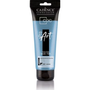 Cadence PRD-511 Akdeniz Gökyüzü 120 ml Proart Heavy Body Metalik Ultra Parlak Akrilik Boya