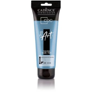 Cadence PRD-511 Akdeniz Gökyüzü 120 ml Proart Heavy Body Metalik Ultra Parlak Akrilik Boya