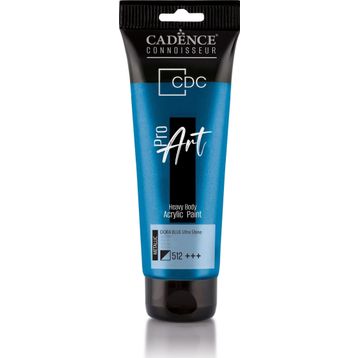 Cadence PRD-512 Dora Mavi 120 ml Proart Heavy Body Metalik Ultra Parlak Akrilik Boya