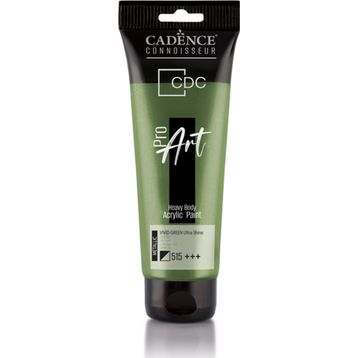 Cadence PRD-515 Canlı Yeşil 120 ml Proart Heavy Body Metalik Ultra Parlak Akrilik Boya