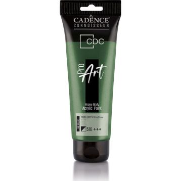 Cadence PRD-516 Dora Yeşil 120 ml Proart Heavy Body Metalik Ultra Parlak Akrilik Boya