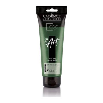 Cadence PRD-516 Dora Yeşil 120 ml Proart Heavy Body Metalik Ultra Parlak Akrilik Boya