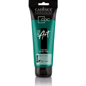 Cadence PRD-517 Zümrüt Yeşili 120 ml Proart Heavy Body Metalik Ultra Parlak Akrilik Boya