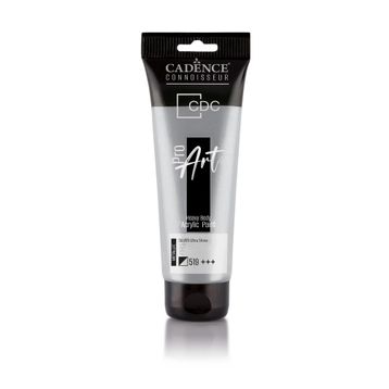 Cadence PRD-519 Gümüş 120 ml Proart Heavy Body Metalik Ultra Parlak Akrilik Boya