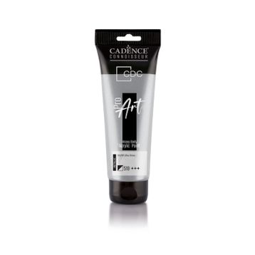 Cadence PRD-519 Gümüş 120 ml Proart Heavy Body Metalik Ultra Parlak Akrilik Boya