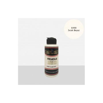 Cadence Premium 120 ml Sıcak Beyaz Akrilik Boya