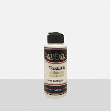 Cadence Premium 120 ml Sıcak Beyaz Akrilik Boya