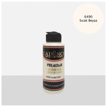 Cadence Premium 120 ml Sıcak Beyaz Akrilik Boya