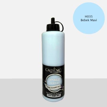 Cadence Premium Bebek Mavi 500 ml Akrilik Boya