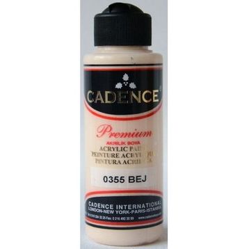 Cadence Premium Bej 120 ml Akrilik Boya