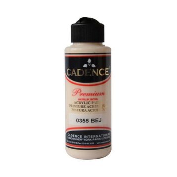 Cadence Premium Bej 120 ml Akrilik Boya