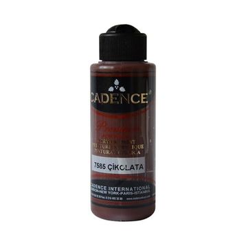 Cadence Premium Çikolata 120 ml Akrilik Boya