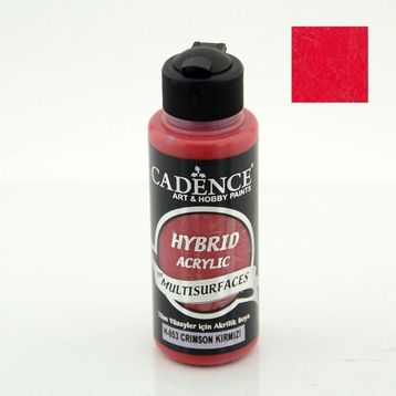 Cadence Premium Crımson Kırmızı 120 ml Akrilik Boya