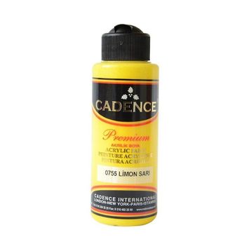 Cadence Premium Limon Sarı 120 ml Akrilik Boya