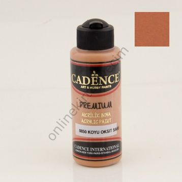 Cadence Premium Oksit Sarı 120 ml Akrilik Boya