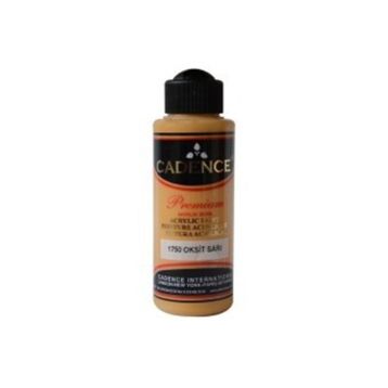 Cadence Premium Oksit Sarı 120 ml Akrilik Boya
