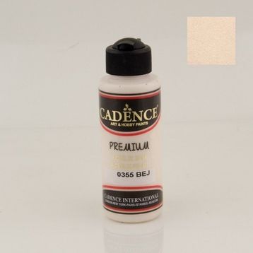 Cadence Premium Sahra Bej 120 ml Akrilik Boya