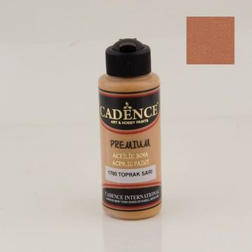 Cadence Premium Toprak Sarı 120 ml Akrilik Boya