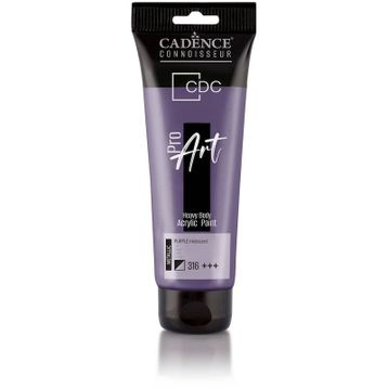 Cadence PRM-316 Mor 120 ml Proart Heavy Body Akrilik Boya