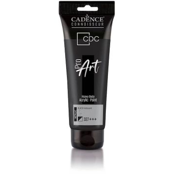 Cadence PRM-327 Siyah 120 ml Proart Heavy Body Akrilik Boya