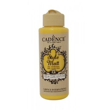 Cadence S9010 Ayçiçeği Mat 120 ml Akrilik Boya